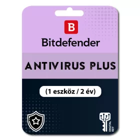 Bitdefender Antivirus Plus (EU) (1 eszköz / 2 év)