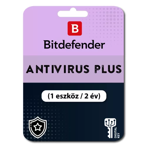 Bitdefender Antivirus Plus (EU) (1 eszköz / 2 év)