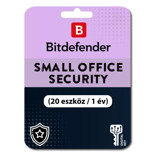 Bitdefender Small Office Security (20 eszköz / 1 év)