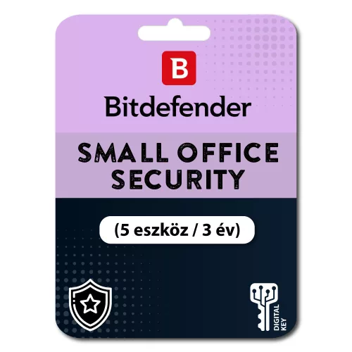 Bitdefender Small Office Security (EU) (5 eszköz / 3 év)