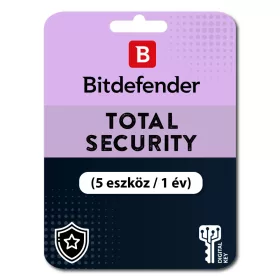 Bitdefender Total Security (EU) (5 eszköz / 1 év)