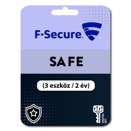 F-Secure Safe (3 eszköz / 2 év)