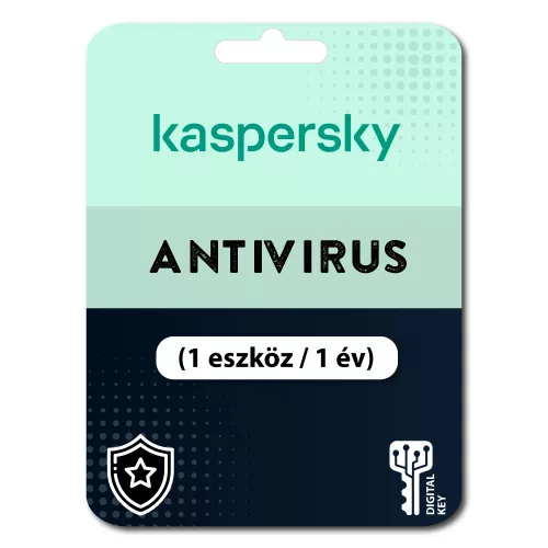 Kaspersky Antivirus (EU) (1 eszköz / 1 év)