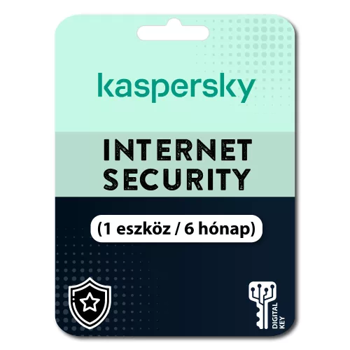 Kaspersky Internet Security (EU) (1 eszköz / 6 hónap)