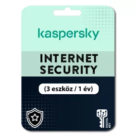 Kaspersky Internet Security (3 eszköz / 1 év)