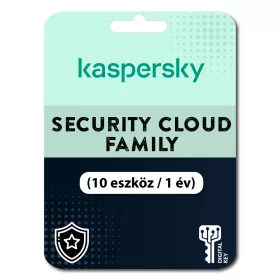 Kaspersky Security Cloud Family (10 eszköz / 1 év)