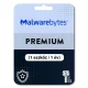 Malwarebytes Premium (1 eszköz / 1 év)