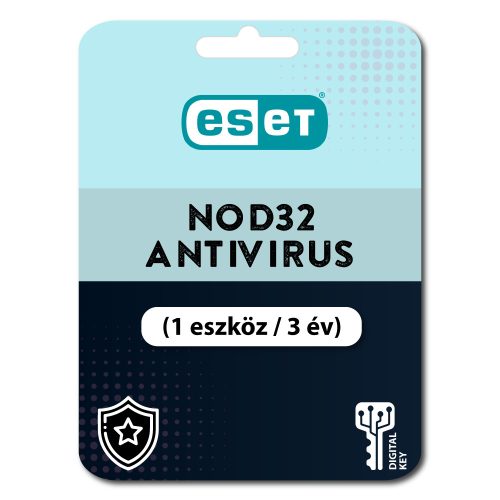 ESET NOD32 Antivirus (1 eszköz / 3 év)