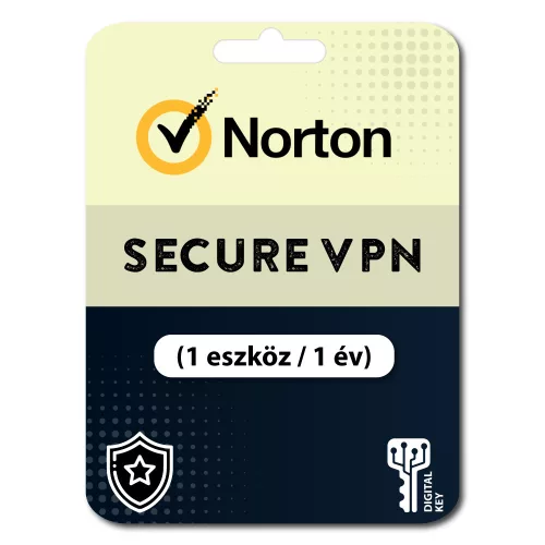 Norton Secure VPN (EU) (1 eszköz / 1 év)