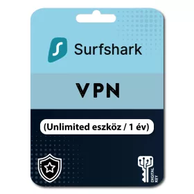 Sursfhark VPN (Unlimited eszköz / 1 év)