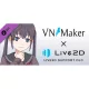 Visual Novel Maker + Live2D