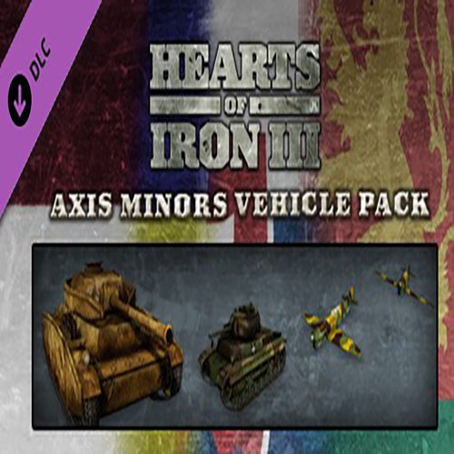 Hearts of Iron III - Axis Minors Vehicle Pack (DLC)