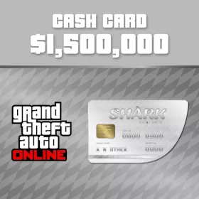   Grand Theft Auto Online - Great White Shark Cash Card ($1.500.000)