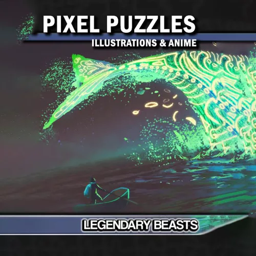 Pixel Puzzles Illustrations & Anime: Jigsaw Pack - Legendary Beasts (DLC)