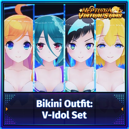 Neptunia Virtual Stars: Swimsuit Outfit - V-Idol Set (DLC)