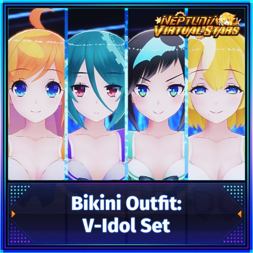 Neptunia Virtual Stars: Bikini Outfit - V-Idol Set (DLC)