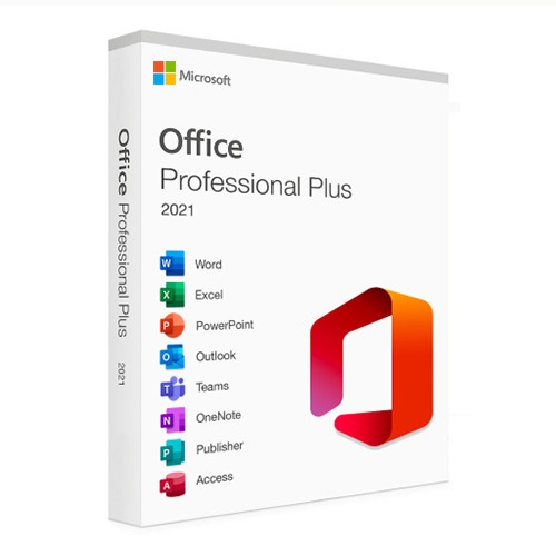 Microsoft Office 2021 Professional  Plus (Online aktiválás) (Retail)