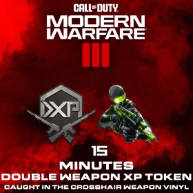   Call of Duty: Modern Warfare III - Caught in the Crosshairs Weapon Vinyl + 15 Minutes Double Weapon XP Token (DLC)