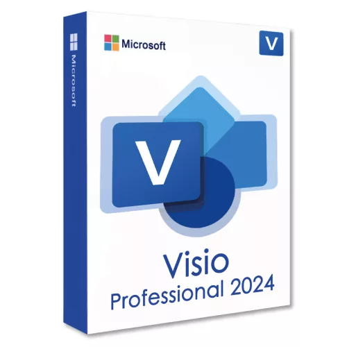 Microsoft Visio Professional 2024 (1 eszköz / Lifetime) (Költöztethető)