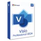 Microsoft Visio Professional 2024 (1 eszköz / Lifetime) (Költöztethető)