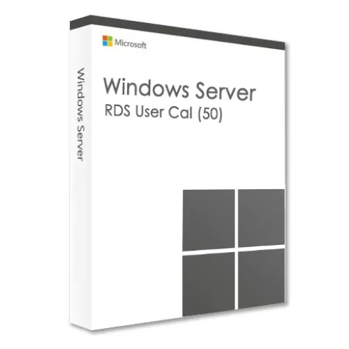 Microsoft Windows Server 2025 Remote Desktop Services User CAL (50 felhasználó) (16 Core)