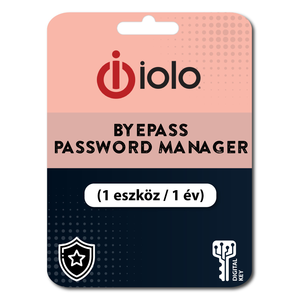 iolo ByePass Password Manager (1 eszköz / 1 év)