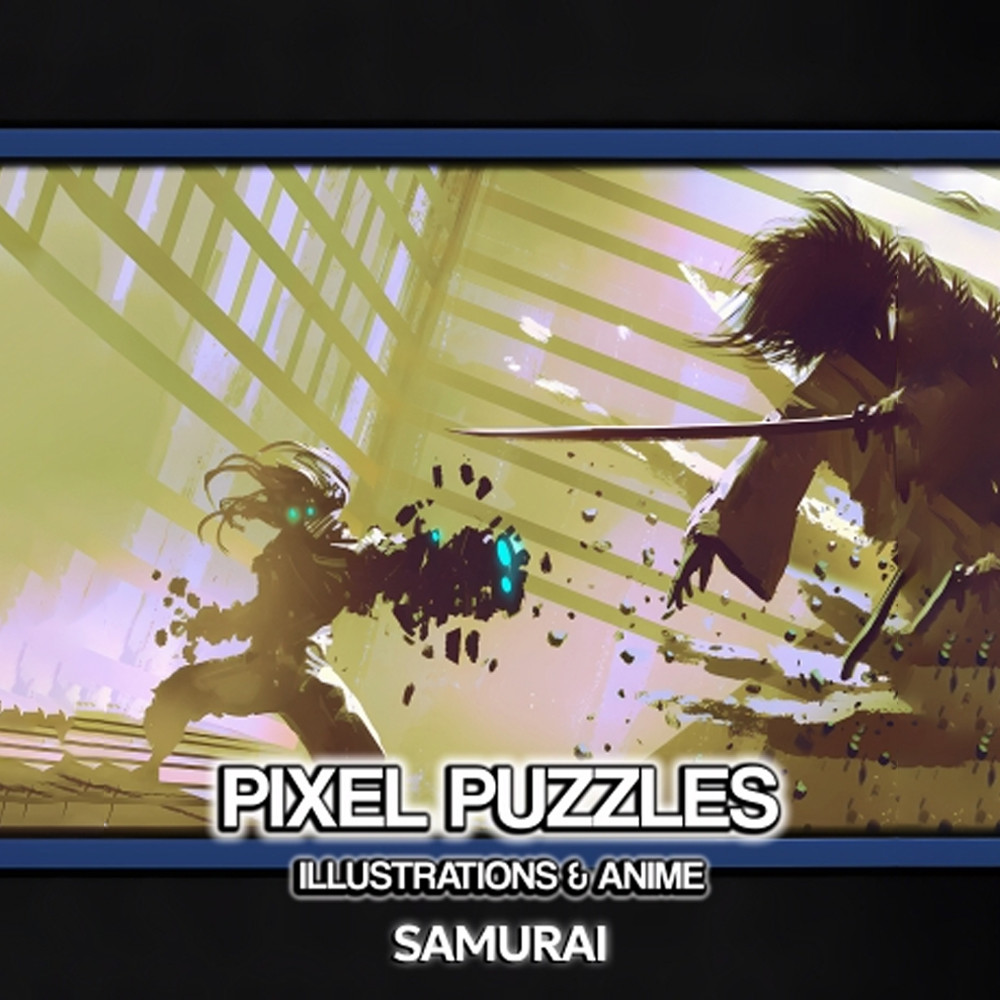 Pixel Puzzles Illustrations & Anime: Jigsaw Pack - Samurai (DLC)