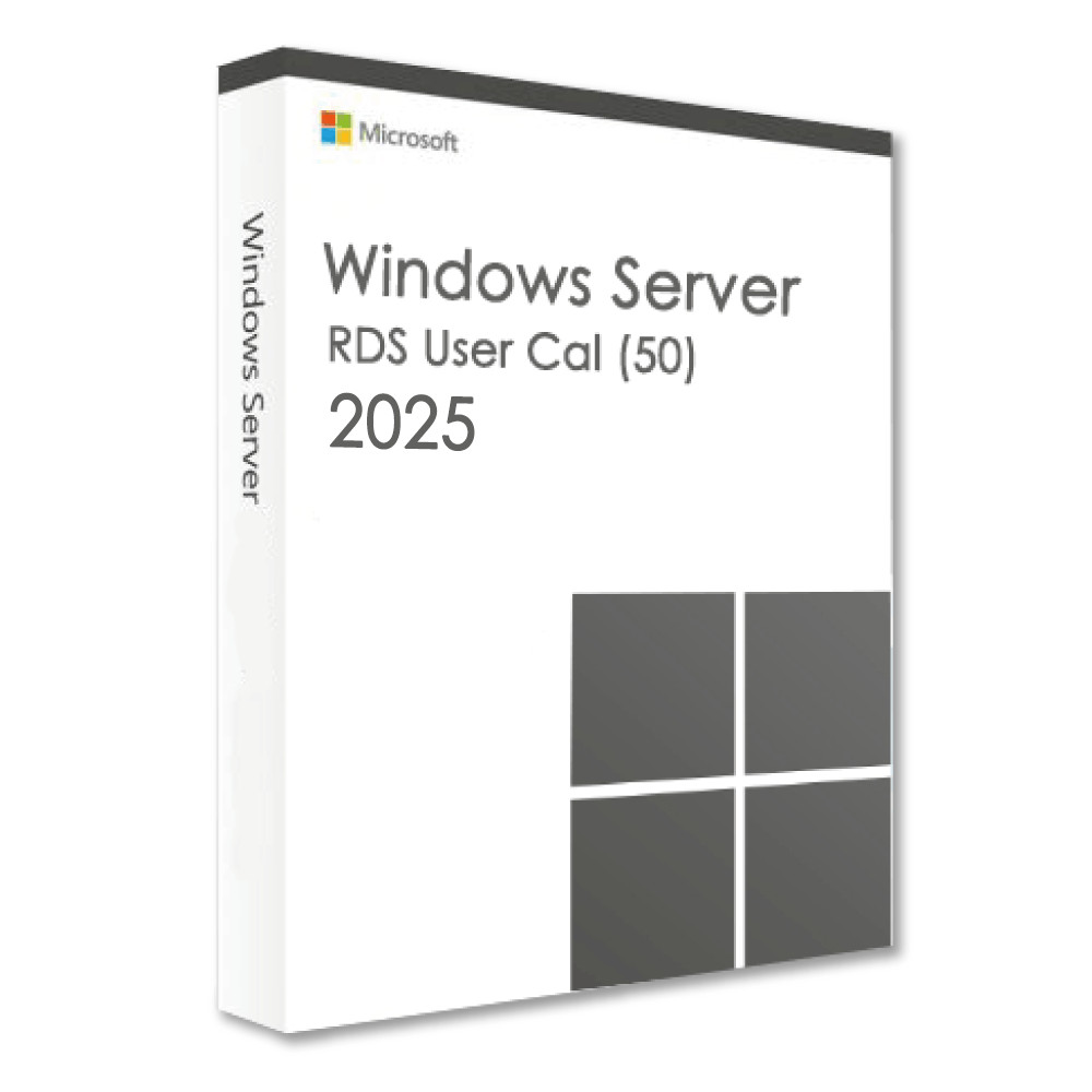Microsoft Windows Server 2025 Remote Desktop Services Device CAL (50 eszköz) (16 Core)
